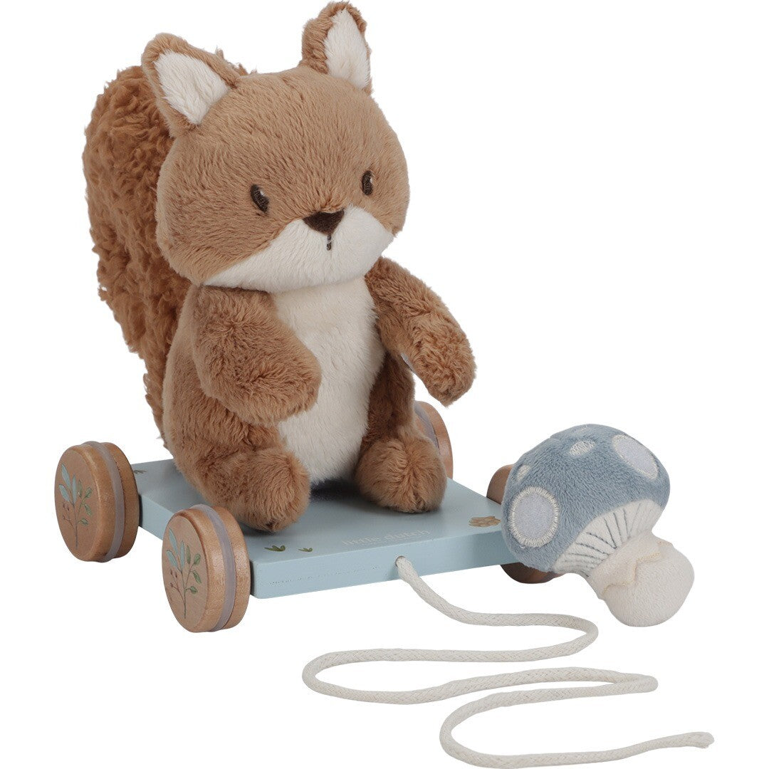 little dutch trekfiguur pluche eekhoorn | LD8920 | 2