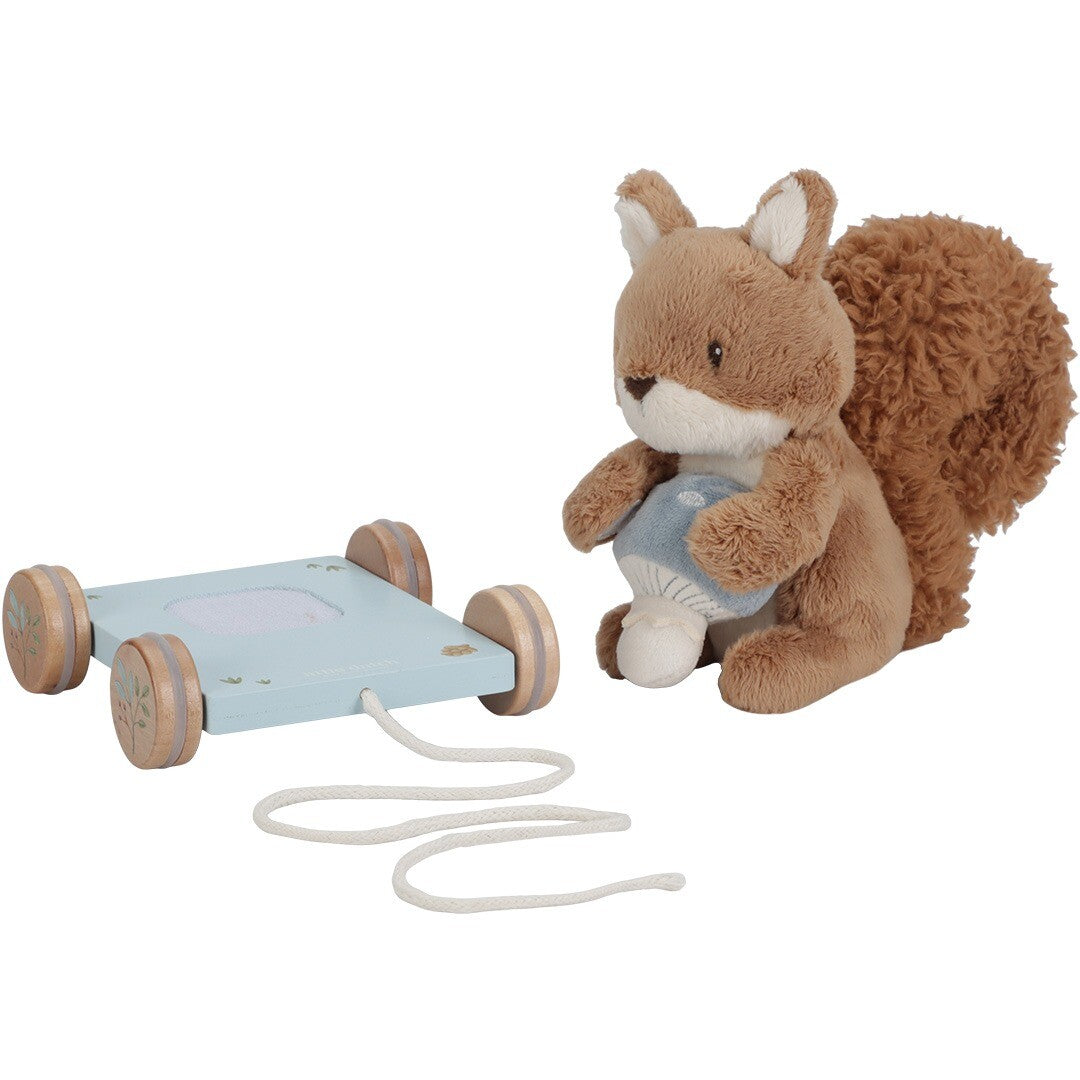 little dutch trekfiguur pluche eekhoorn | LD8920 | 3