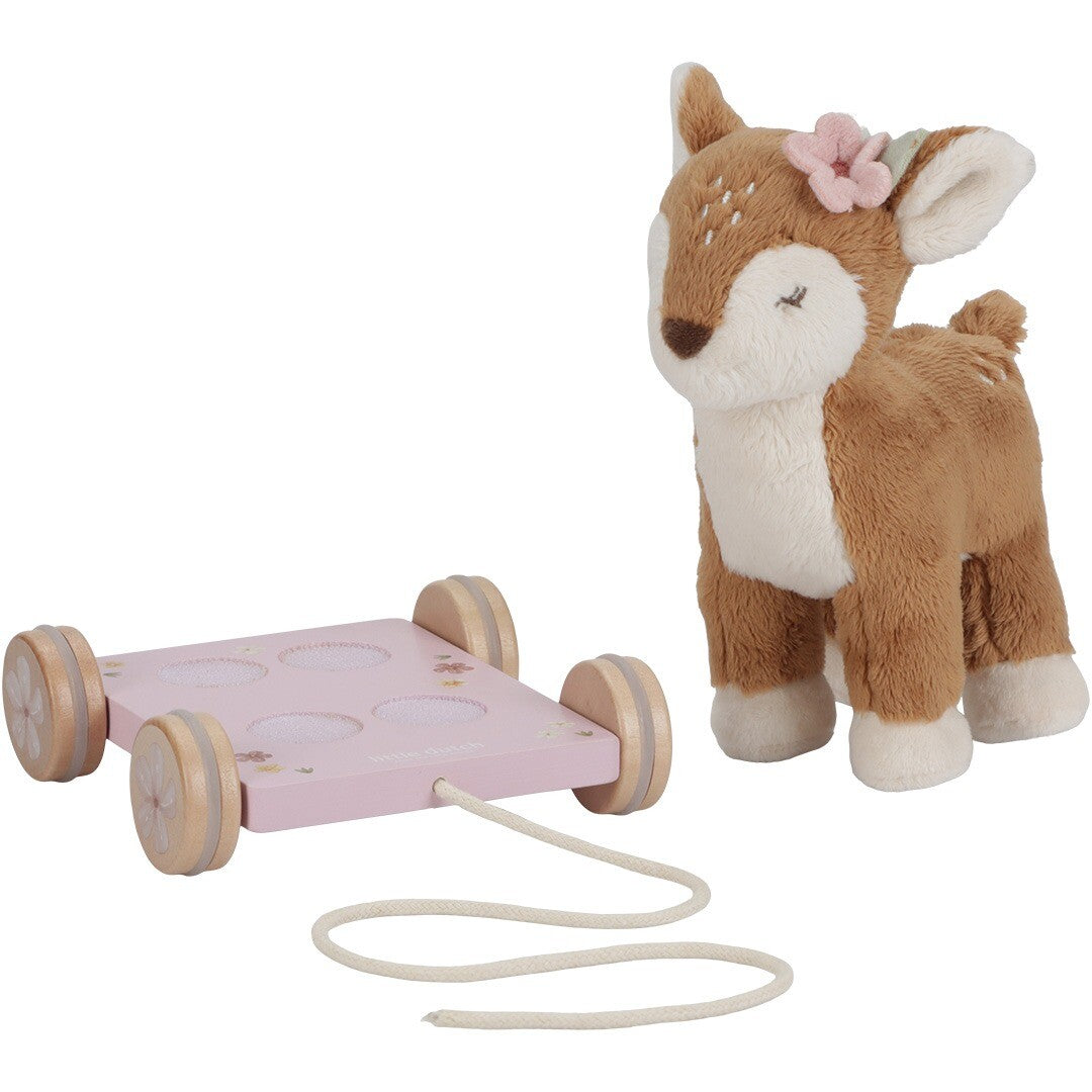 little dutch trekfiguur pluche hert | LD9020 | 1