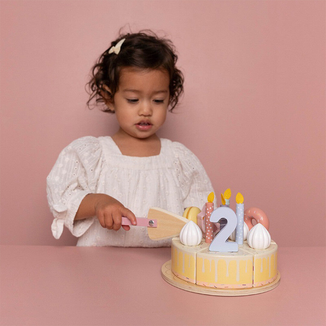 little dutch verjaardagstaart roze | LD8015 | 2