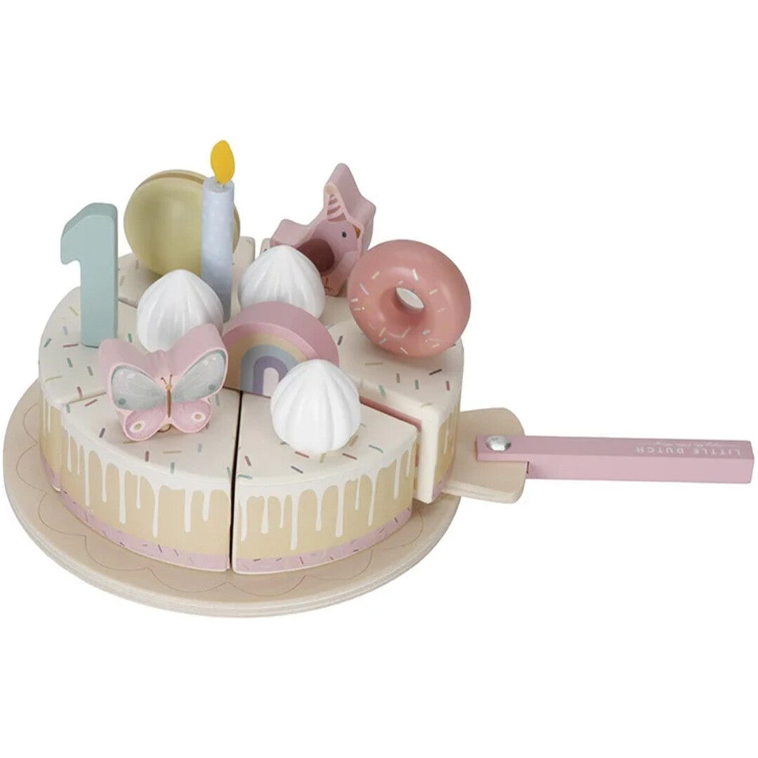 little dutch verjaardagstaart roze | LD8015 | 3