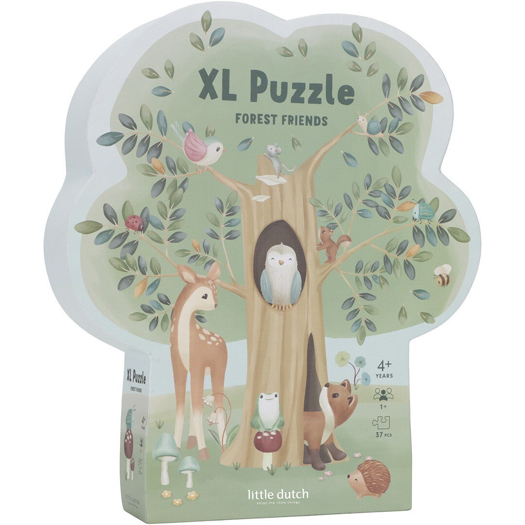 little dutch vloerpuzzel forest friends - 37st | LD7250 | 3