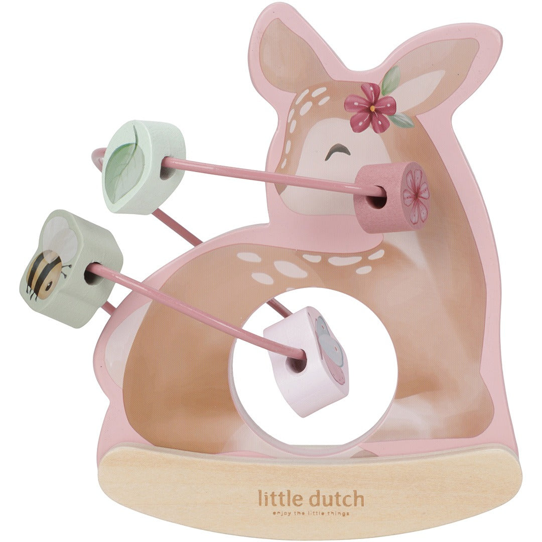little dutch wiebeldier met activiteitenlooping fairy garden   | LD7334 | 0