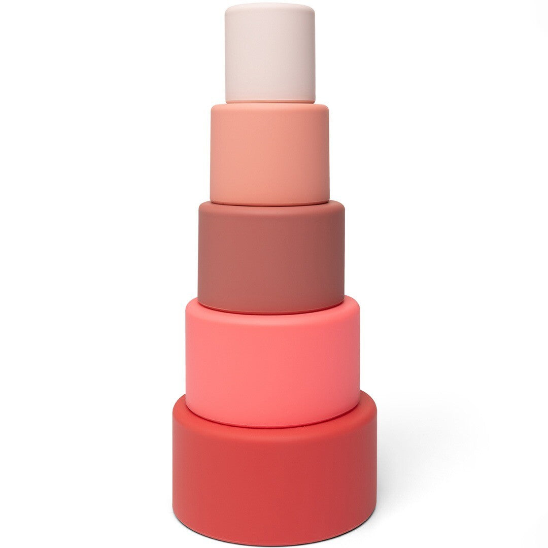 little l kommen - rood en roze - 5st | LL015-001 | 3
