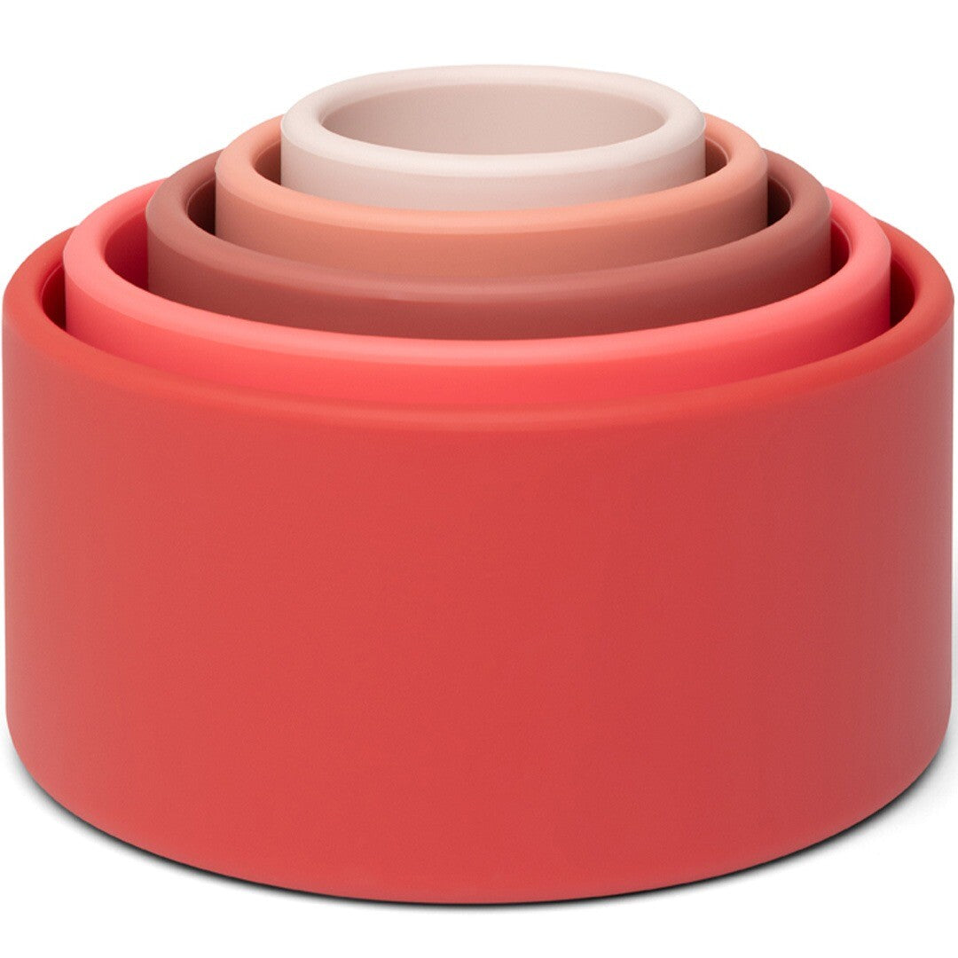 little l kommen - rood en roze - 5st | LL015-001 | 4