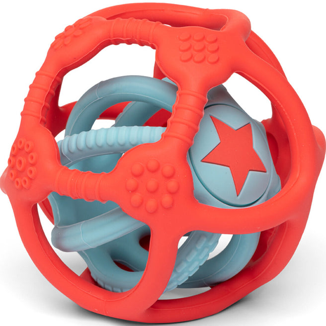 little l sensorische ballen oranje en blauw - 2st | LL001-002 | 0
