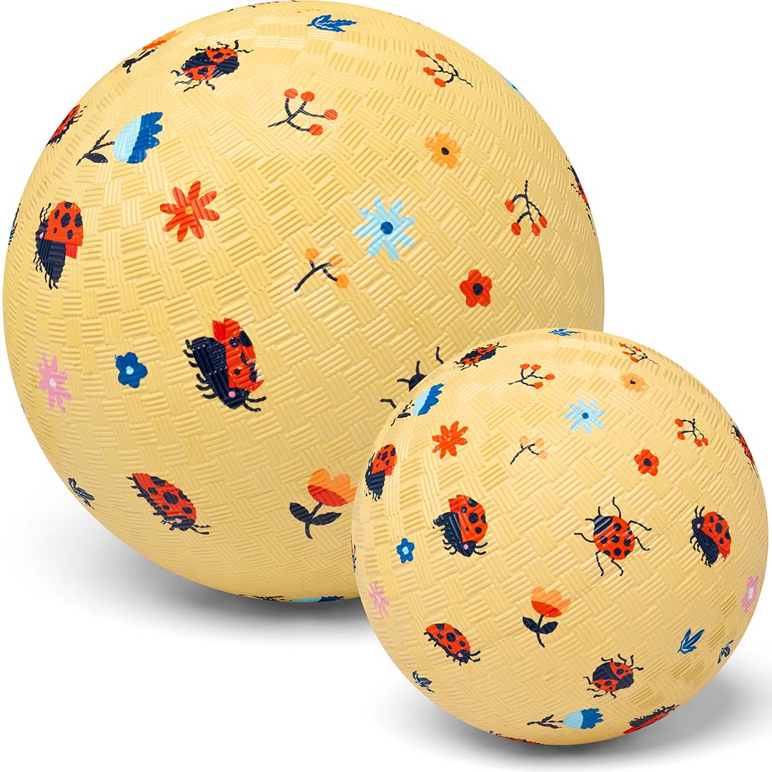 little l speelbal lieveheersbeestjes - 18 cm | 55.LLB-014 | 1