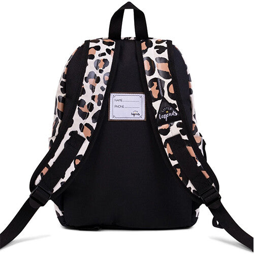 little legends rugzak met regenhoes large - leopard shark - 38 cm  | LLBB2001-LEO | 3