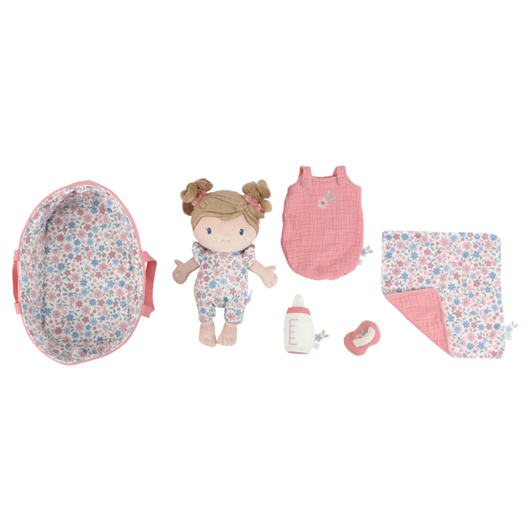 little dutch babypop in reiswieg - evi | LD4678 | 4