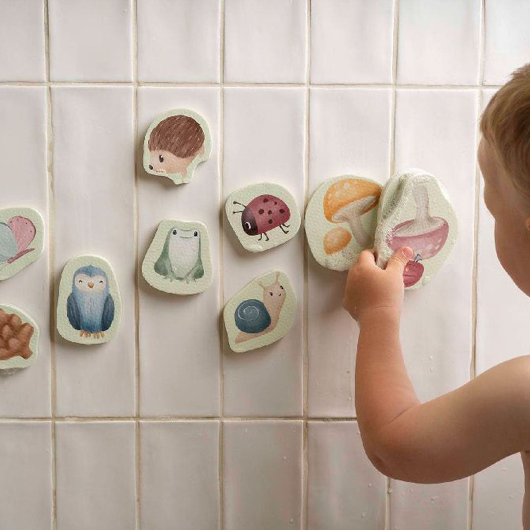 little dutch figurines de bain forest friends - 16 pcs