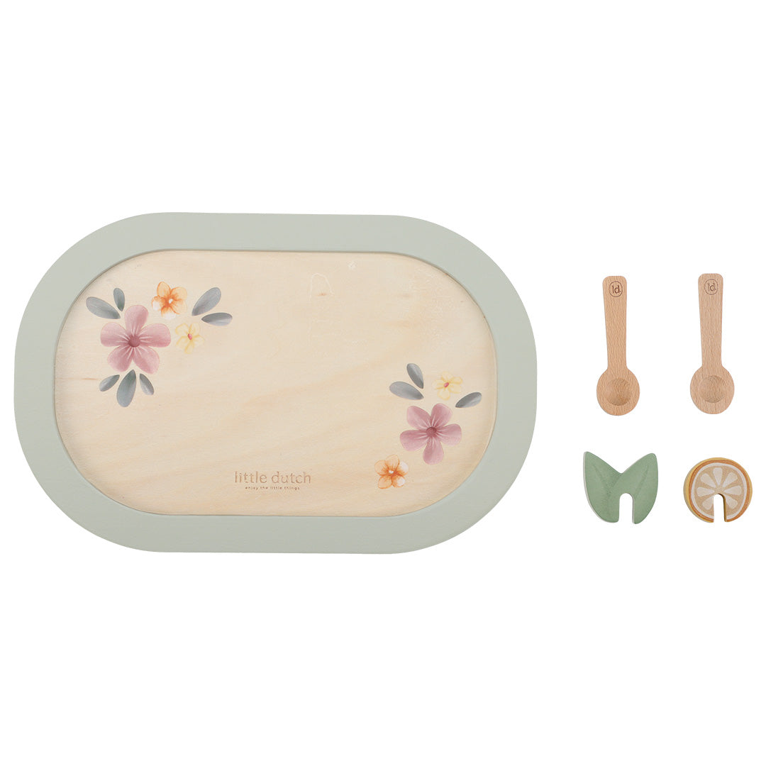 little dutch houten theeservies | LD2507 | 3