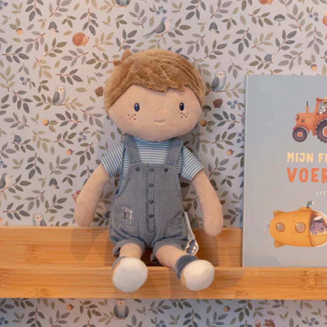 little dutch knuffelpop jim - 10 cm | LD4684 | 2
