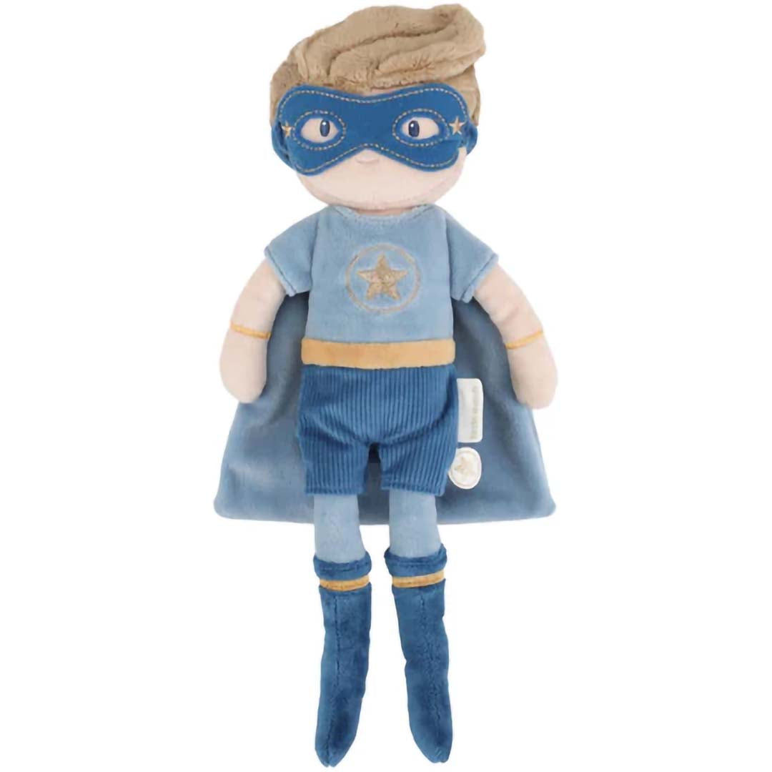 little dutch knuffelpop jim - superheld - 35 cm | LD4674 | 3