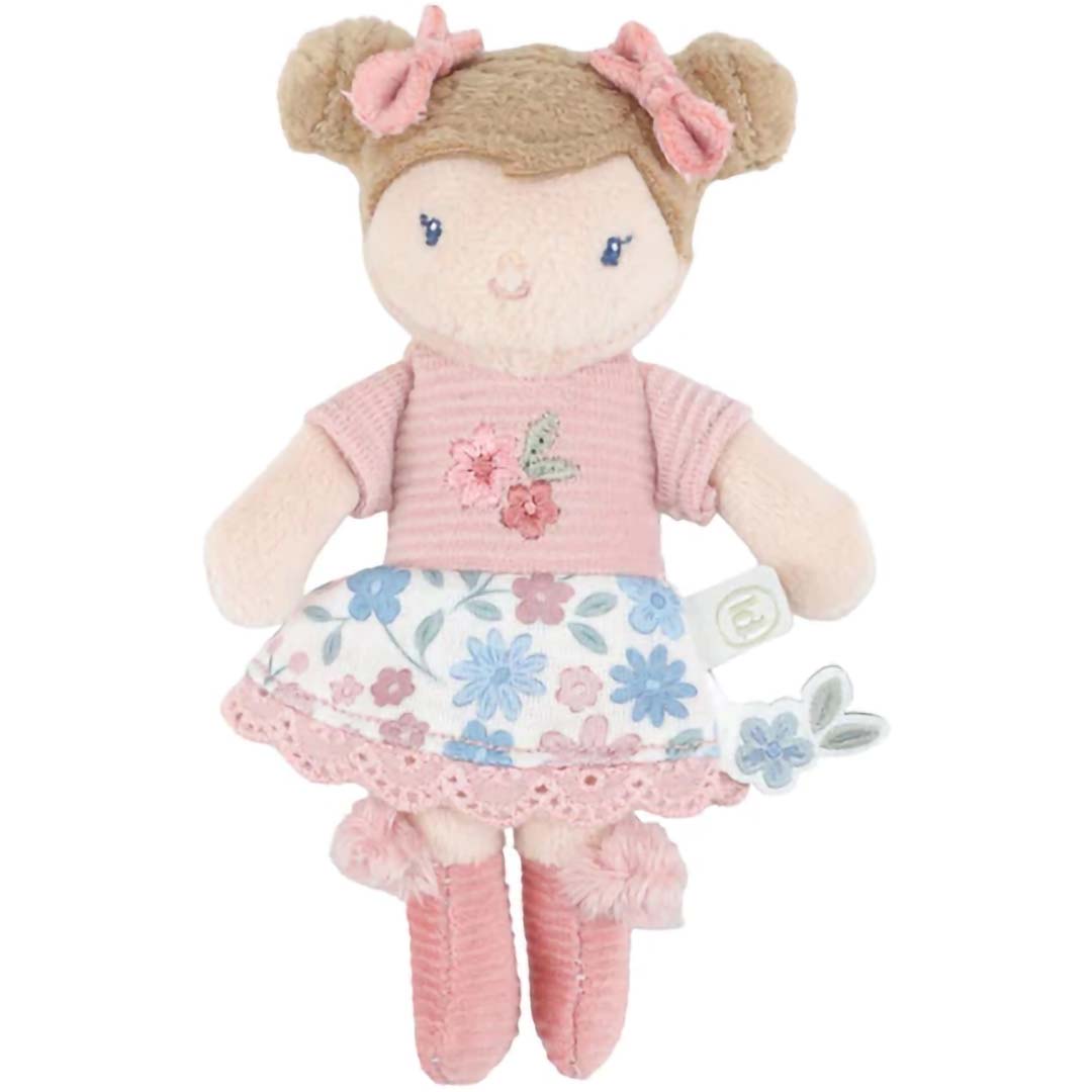 little dutch knuffelpop rosa - 10 cm | LD4681 | 4