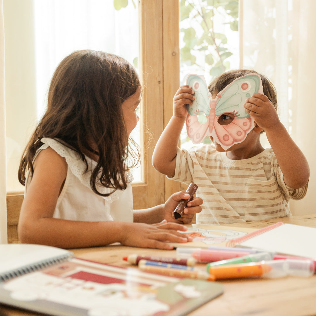 little dutch knutselboek rosa's masks | 126824 | 11