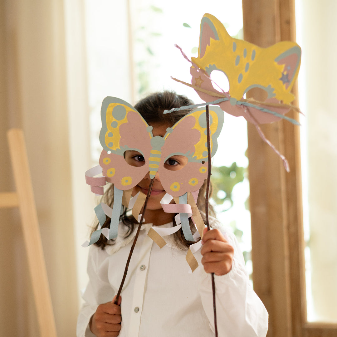 little dutch knutselboek rosa's masks | 126824 | 12