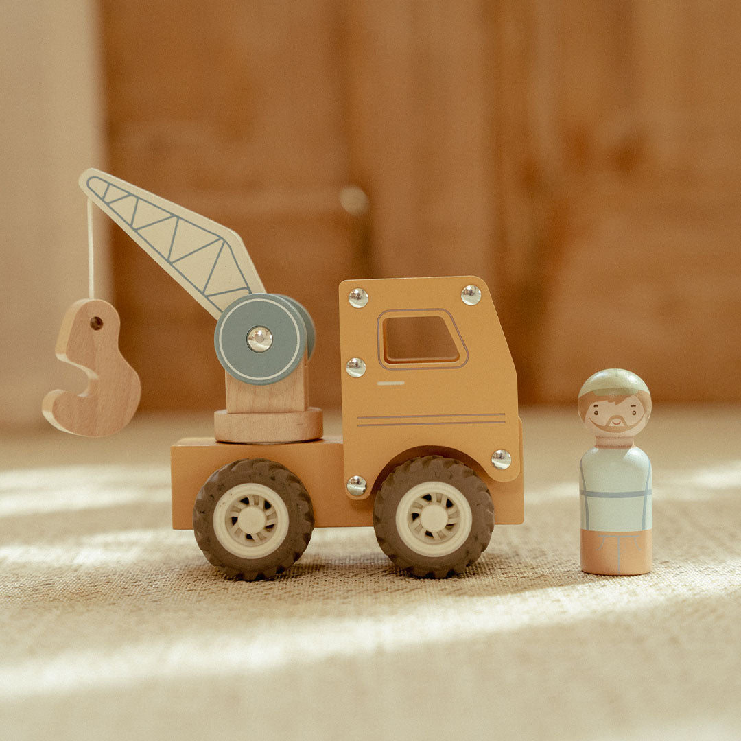 little dutch kraanwagen met kraanmachinist | LD2530 | 1