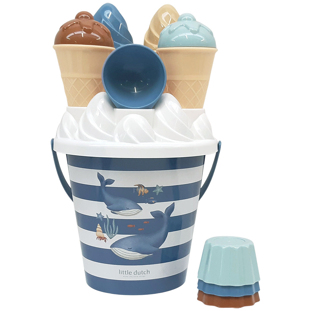 little dutch strandset ocean world - ijsje - 14-delig | 2016376 | 1
