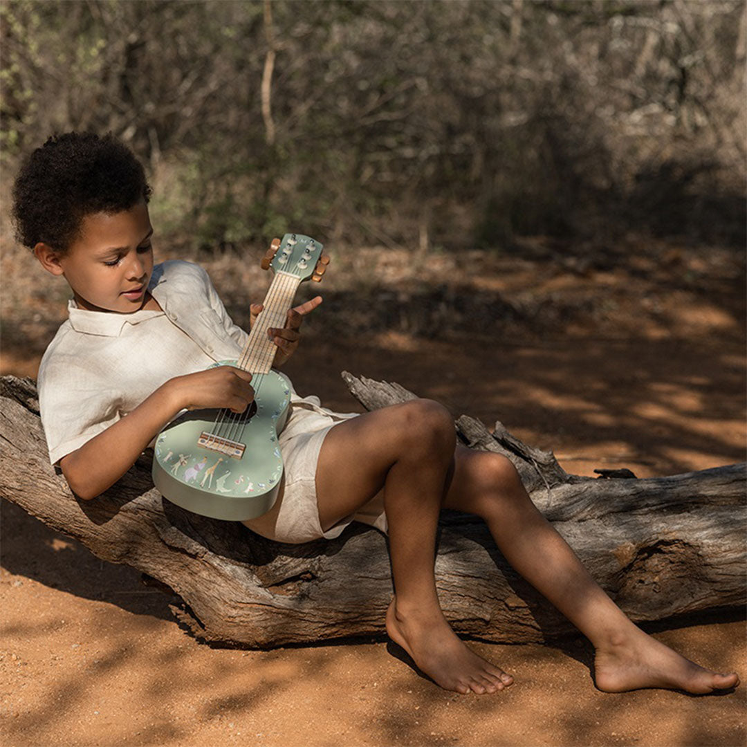 little dutch gitaar safari friends - groen | LD7470 |2