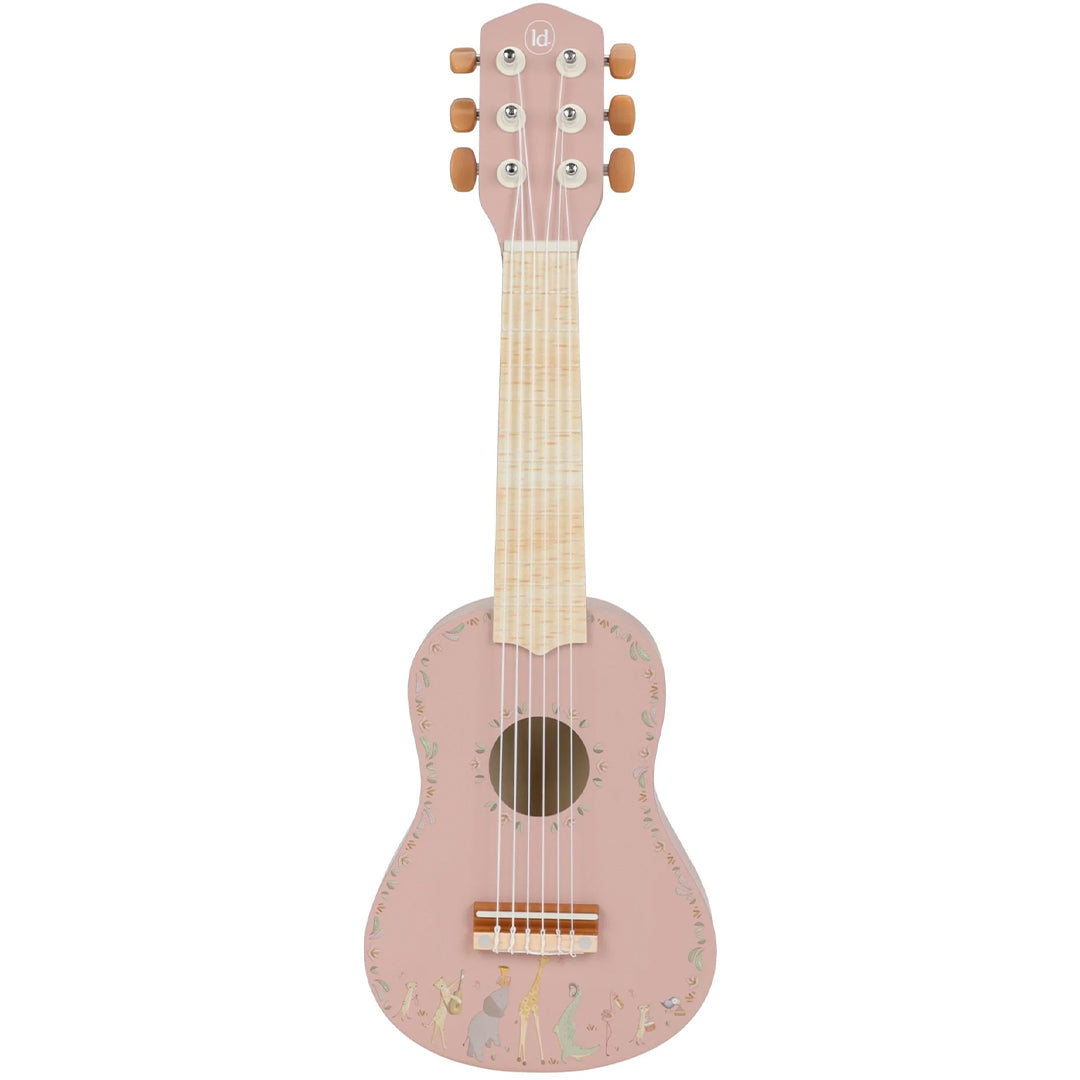 little dutch gitaar safari friends - roze | LD7471 | a