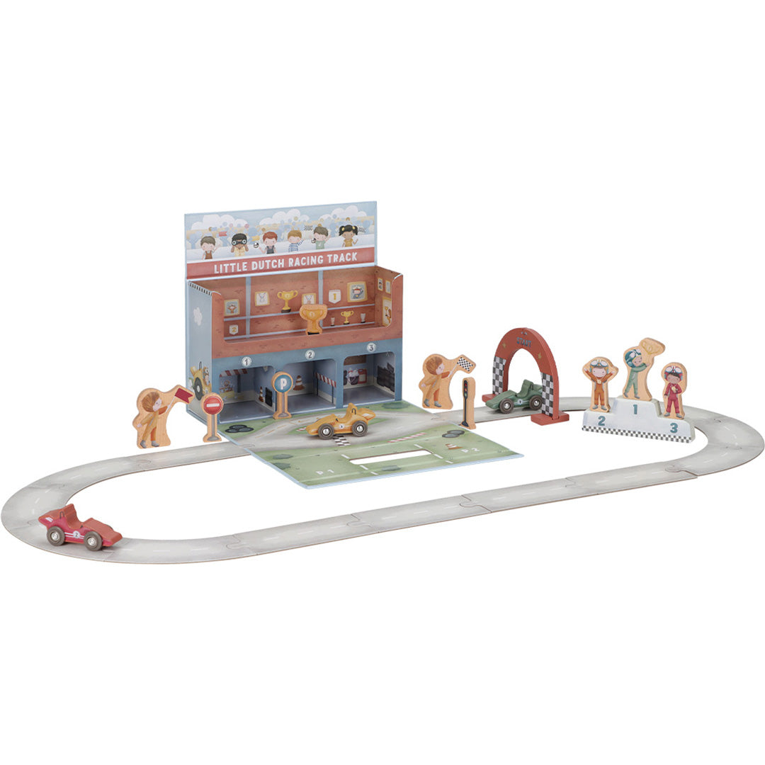 little dutch speelkoffer racebaan | LD2524 | 0