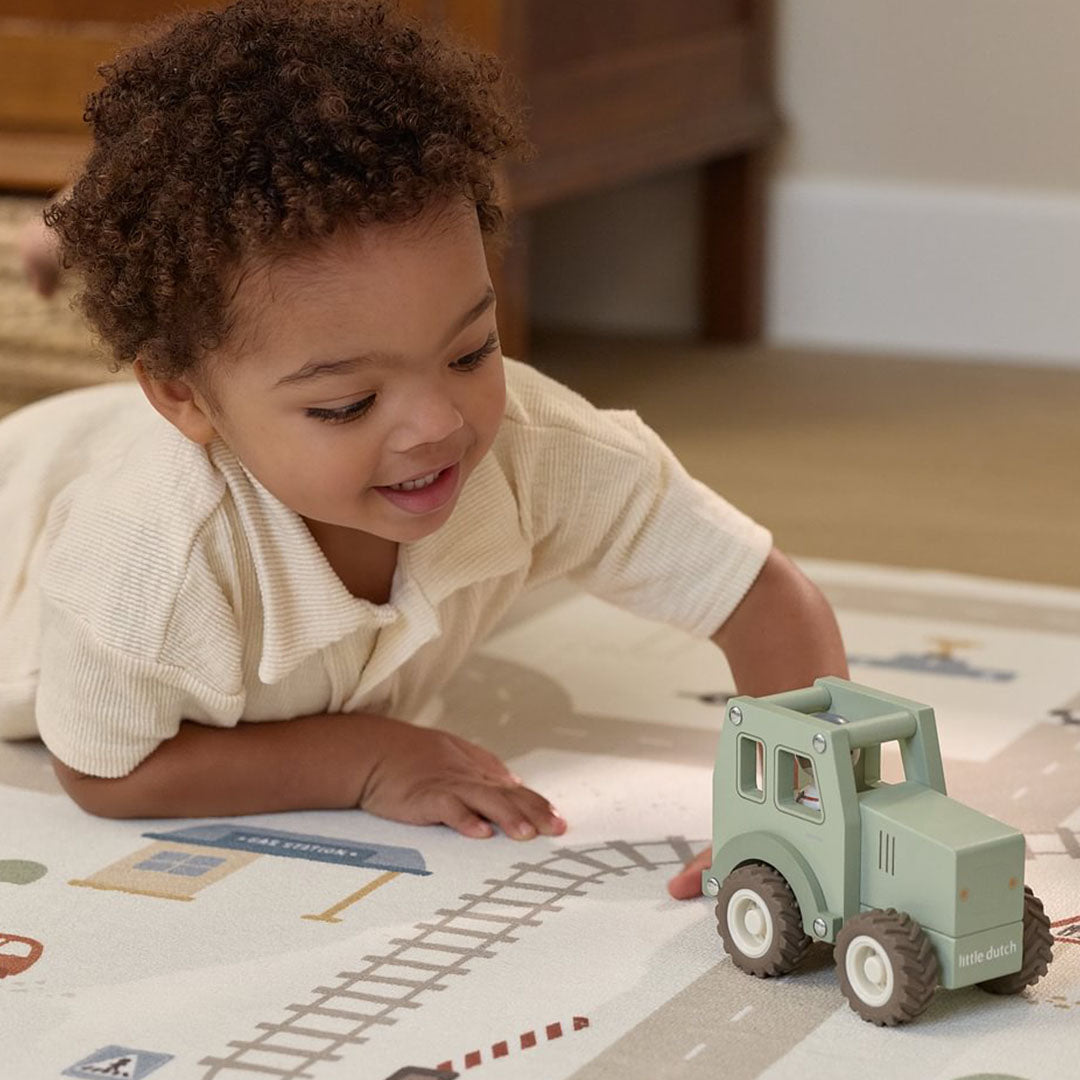 little dutch tractor met poppetje | LD2551 |  | 1