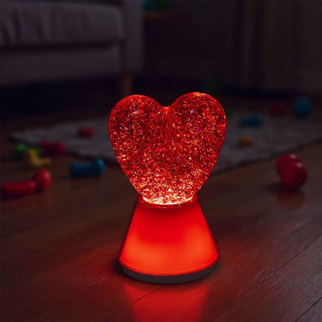 little l veilleuse magic glow - cœur