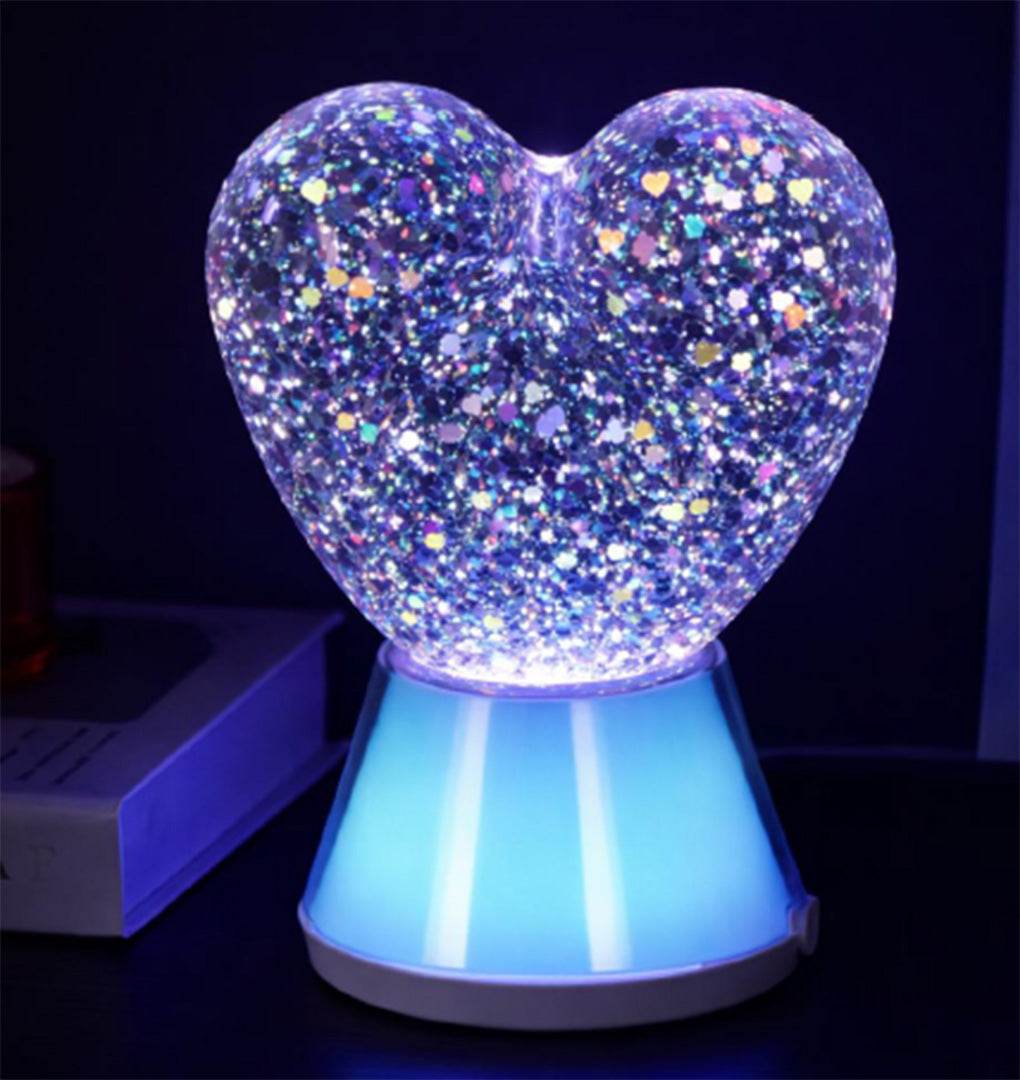 little l veilleuse magic glow - cœur