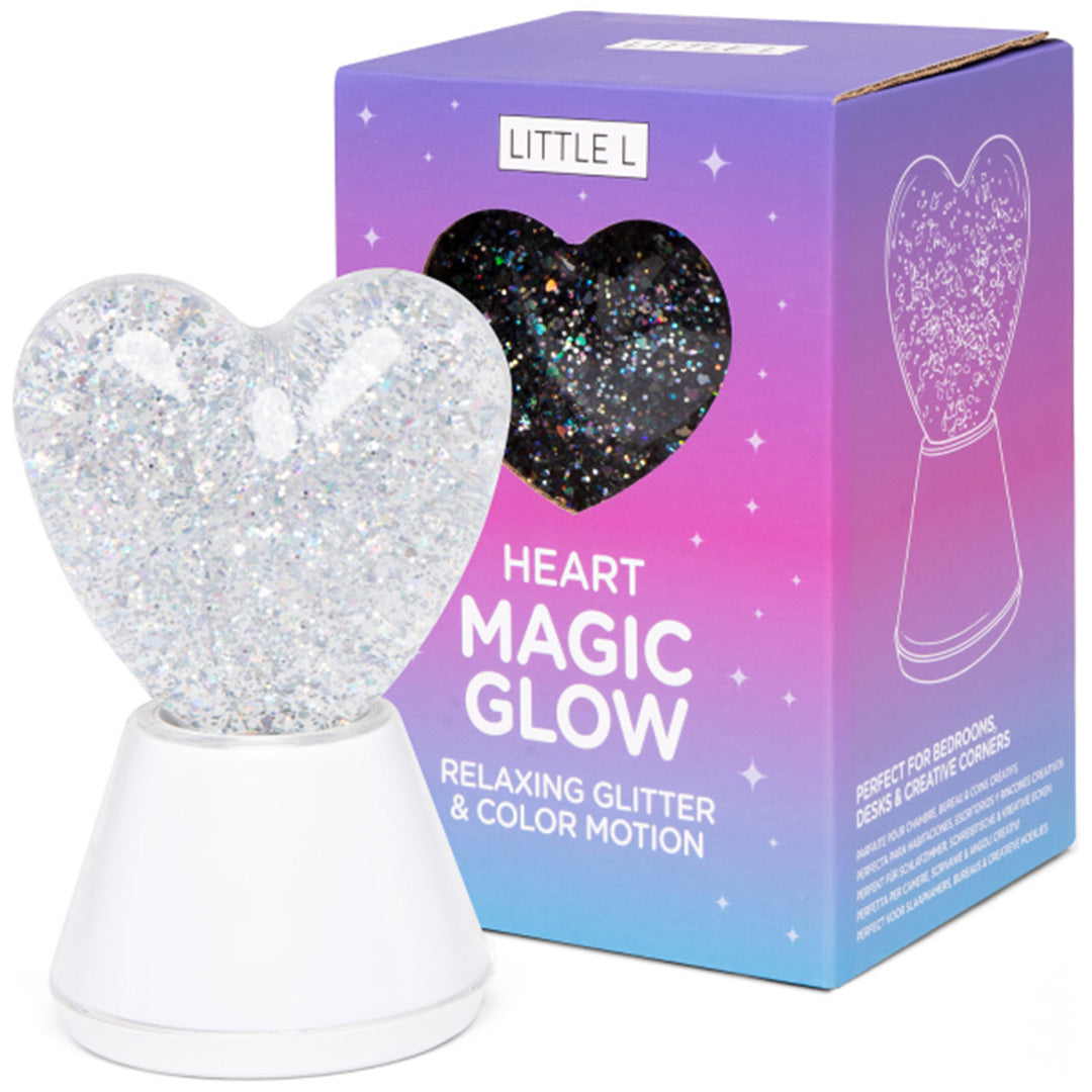 little l veilleuse magic glow - cœur