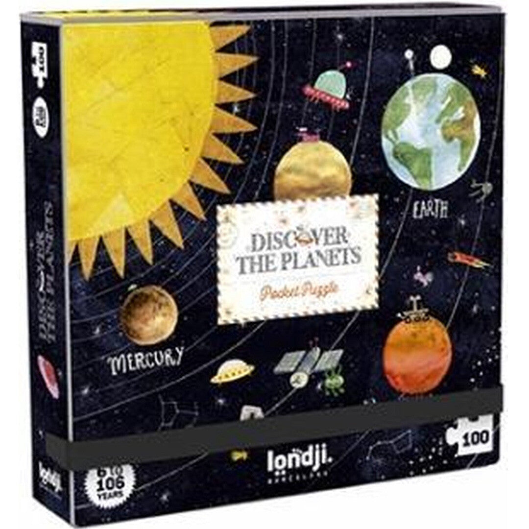 londji puzzel discover the planets - 100st | PZ554U | 0