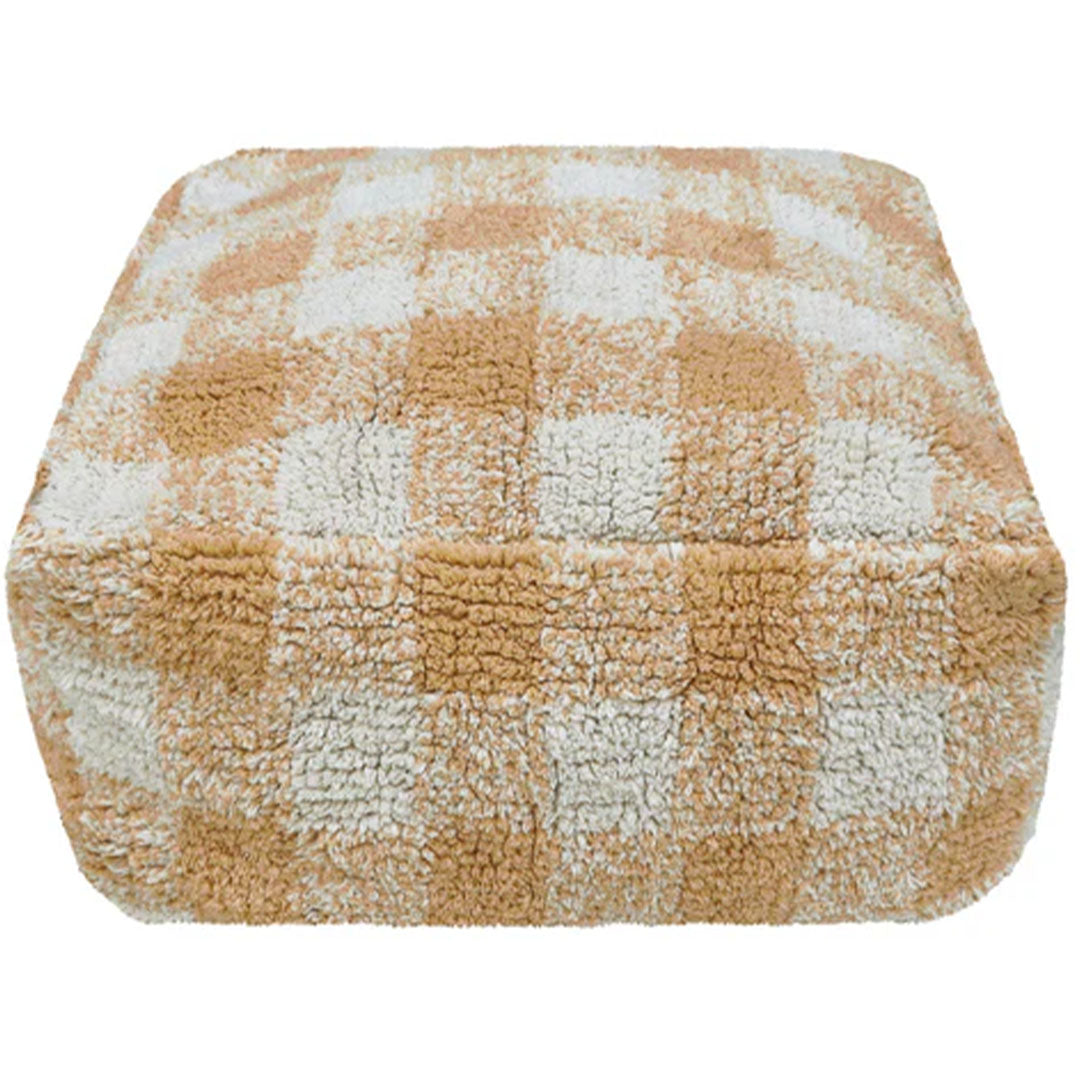 lorena canals poef vichy - honey | P-VICHY-HNY | 0
