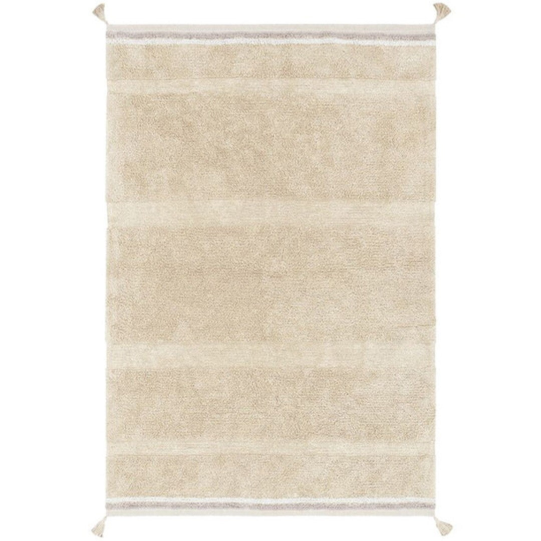 lorena canals vloerkleed bloom - golden - 90x130 cm | C-BLOOM-GLD-XS | 0