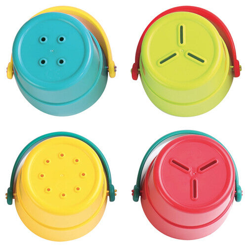 ludi badspeelgoed stapelemmertjes - 4st | 40057LU | 1