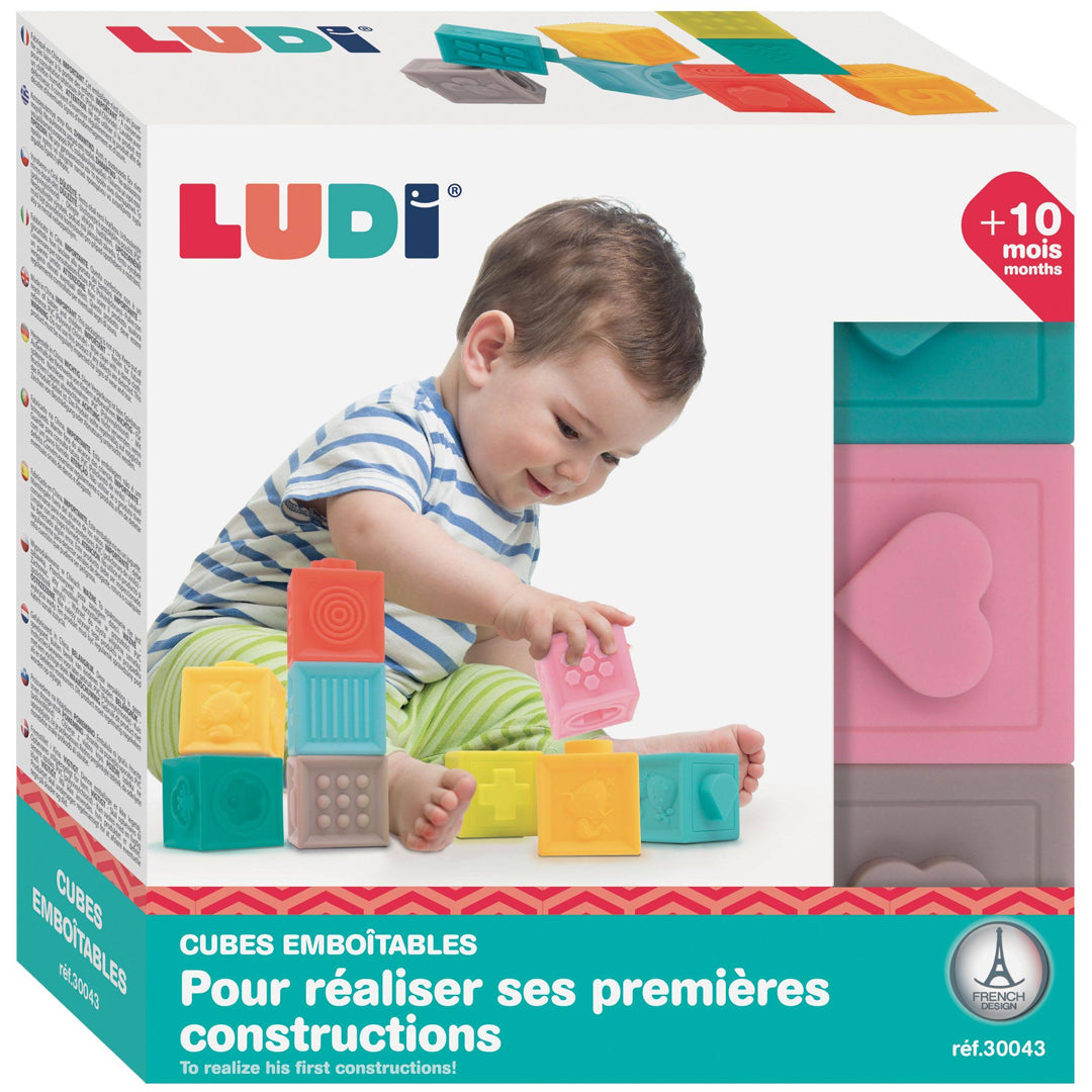ludi blocs sensoriels - 9 pcs