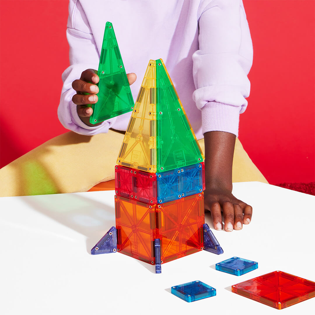 magna-tiles magnetische tegels combo met micromags - 20st | 244020CO | 2