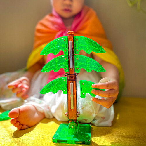 magna-tiles magnetische tegels dino world xl - 50st  | 880671520058 | 4