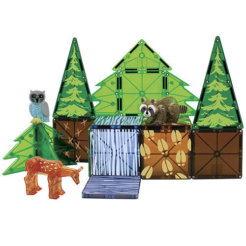 magna-tiles magnetische tegels forest animals - 25st   | 850025176101 | 4