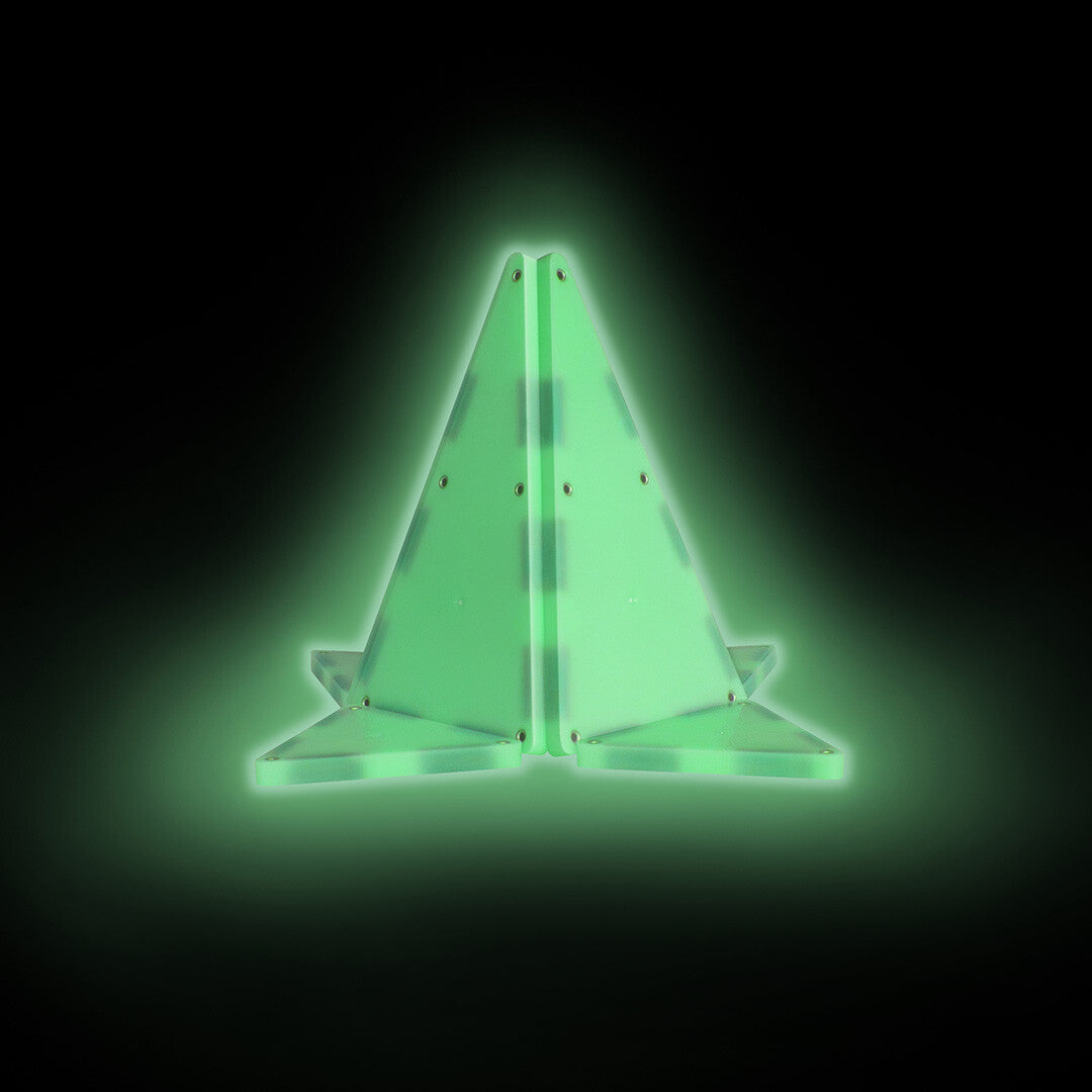 magna-tiles magnetische tegels glow in the dark  - 16st  | 631291188162 | 1