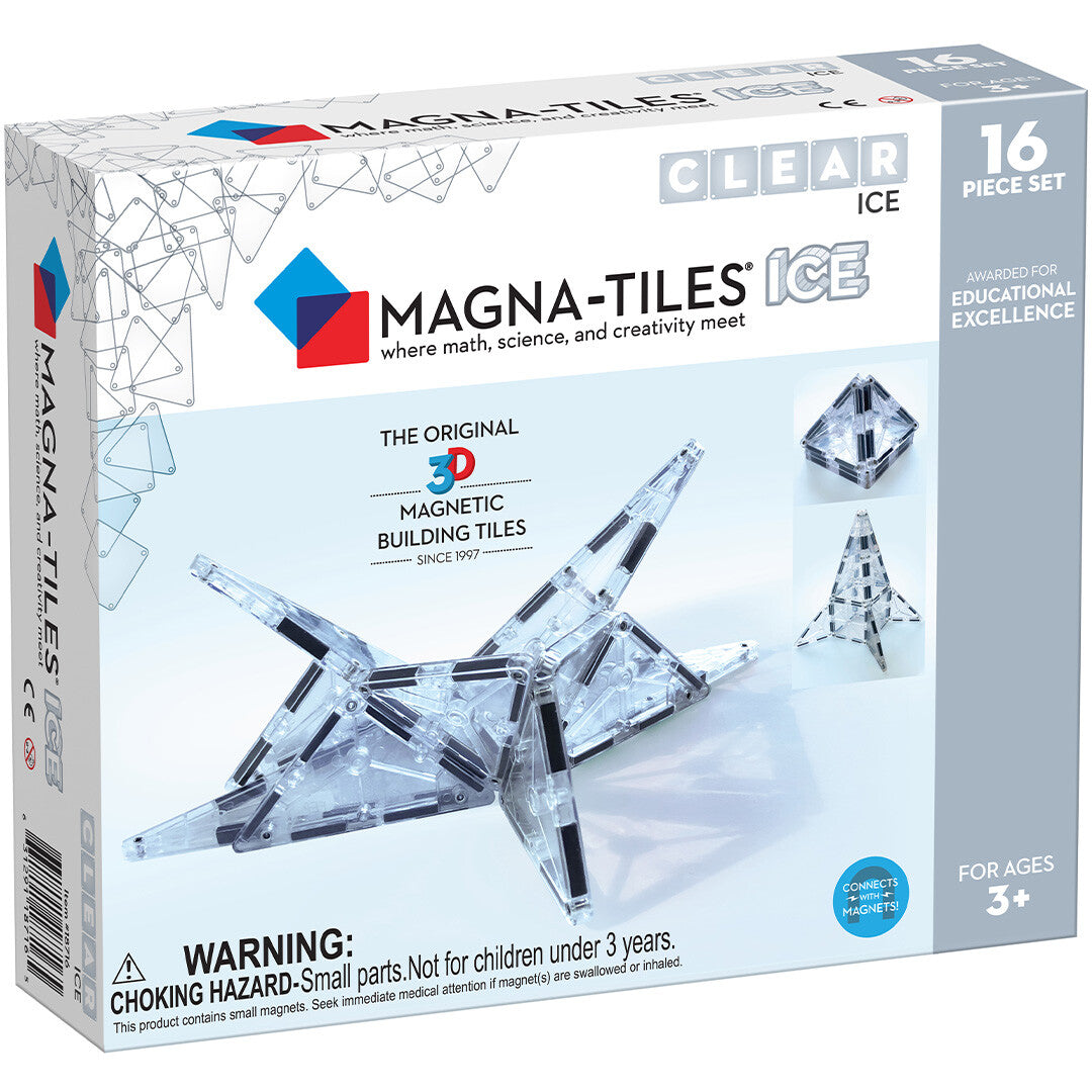 magna-tiles magnetische tegels ice - 16st | 631291187165 | 0