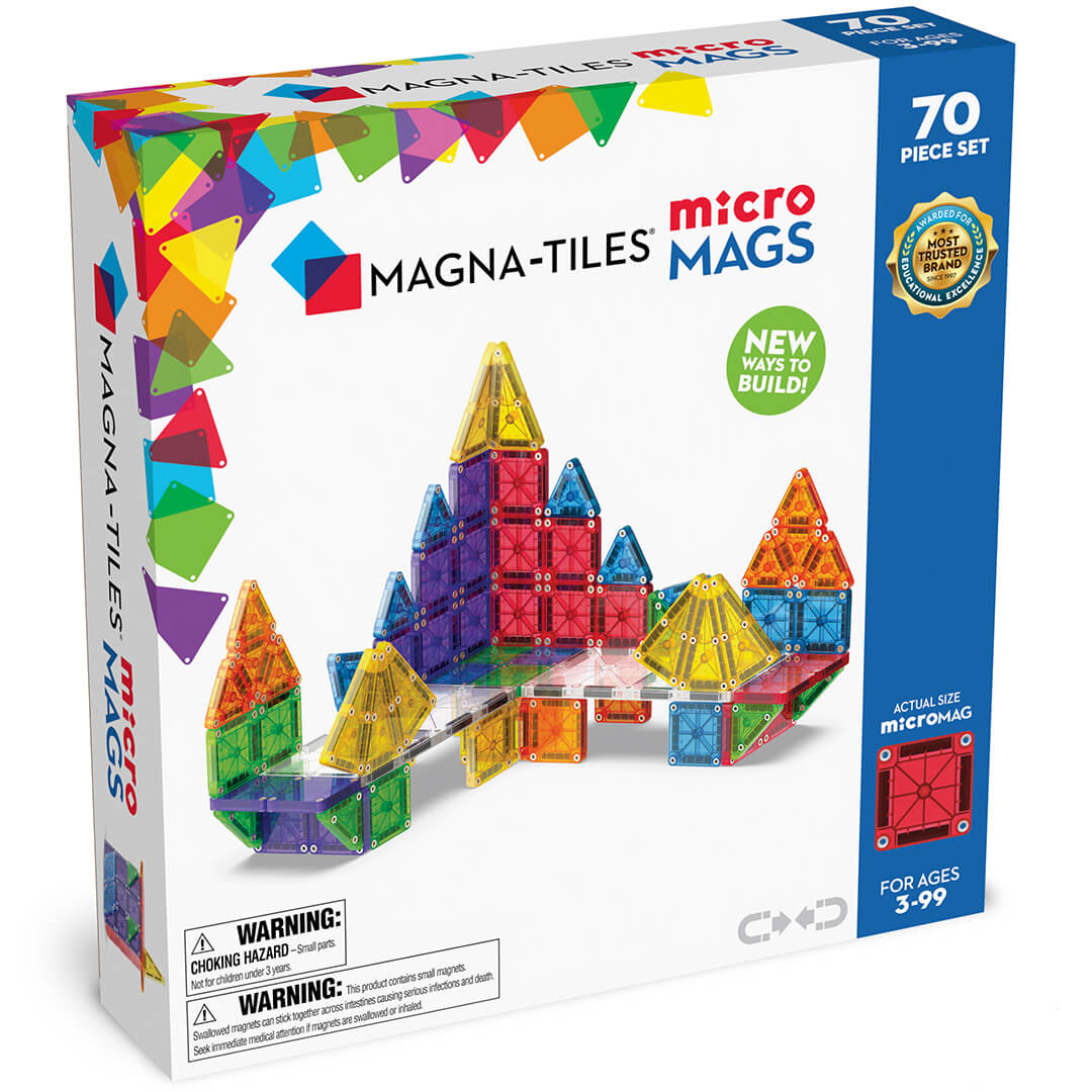 magna-tiles magnetische tegels micromags - 70st | 244070MM | 0
