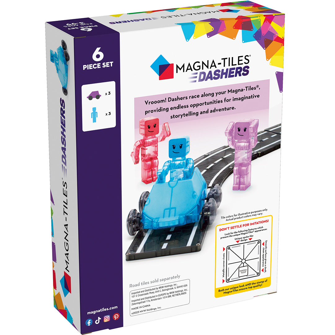 magna-tiles uitbreidingsset dashers - 3st  | 23806 | 5