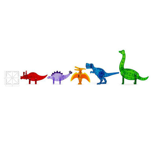 magna-tiles uitbreidingsset dinos - 5st | 850025176064 | 2