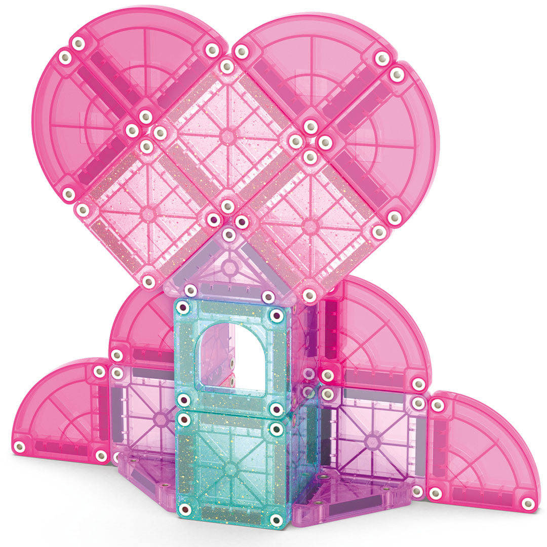 magna-tiles magnetische tegels micromags travel set heart to heart - 26st | 5