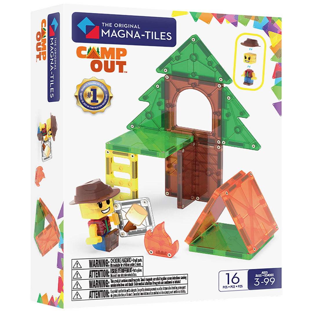 magna-tiles magnetische tegels camp out - 16st | 262016CO | 5
