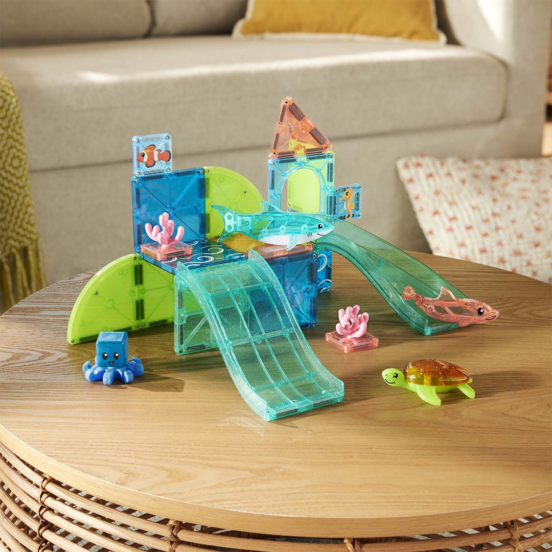 magna-tiles magnetische tegels coral reef - 25st | 262025CR | 6
