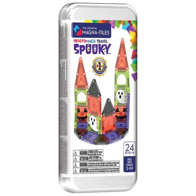 magna-tiles magnetische tegels micromags spooky travel - 24st | 264024ST | 1
