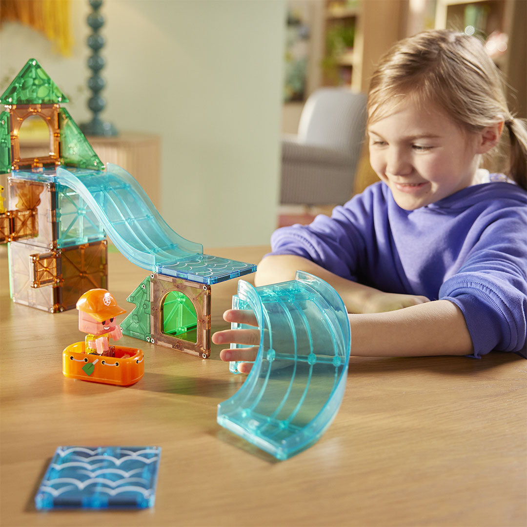 magna-tiles magnetische tegels raging rapids - 27st | 262027RR | 3