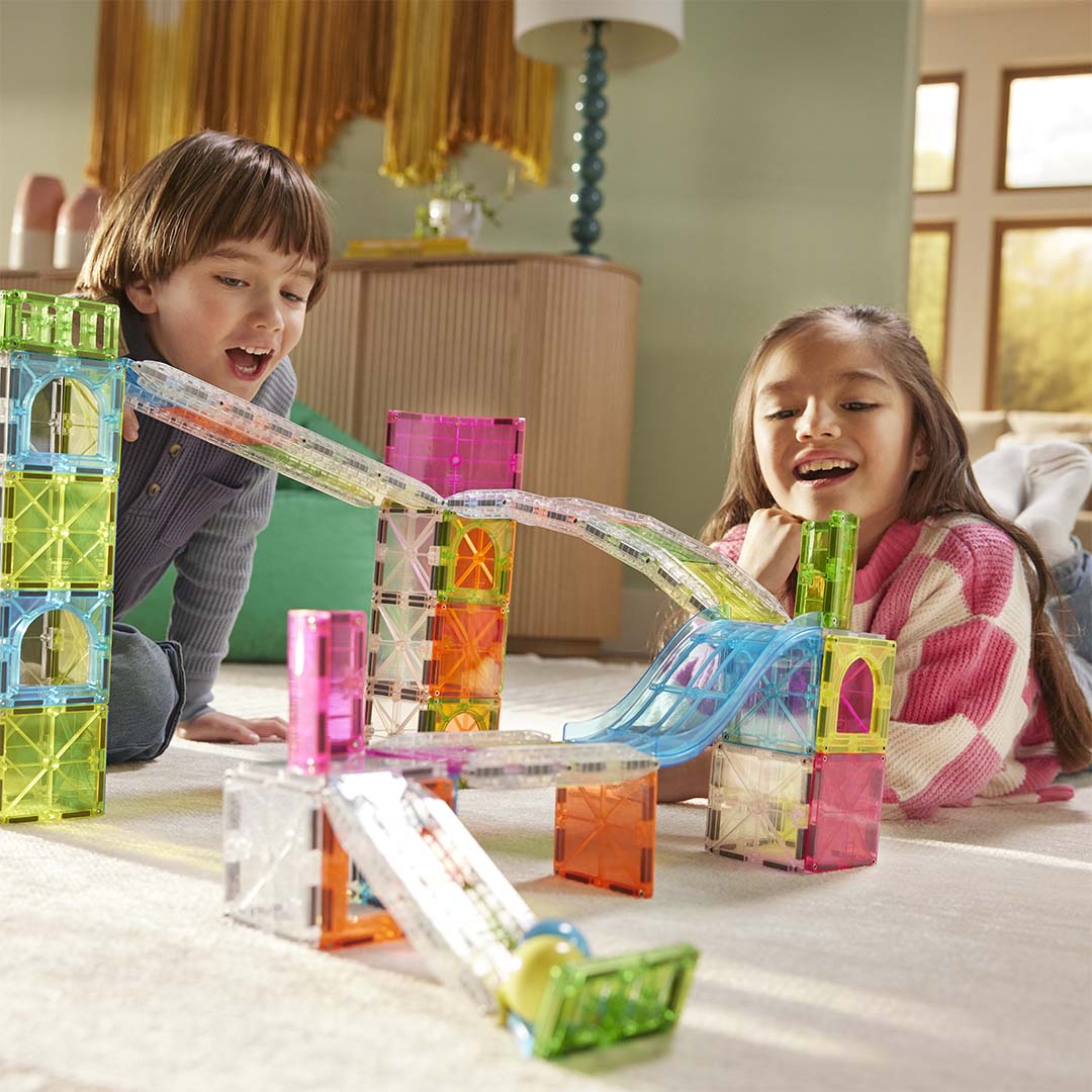 magna-tiles magnetische tegels rail racers - 80st | 261080RR | 2