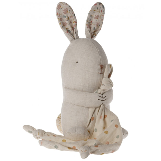 maileg knuffelkonijn met knuffeldoekje en muziek - nature - 32 cm | 16-4970-01 | 0
