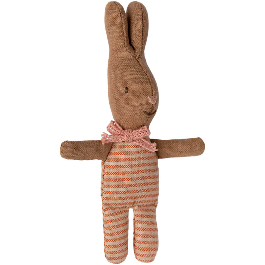 maileg knuffelkonijn - my - stripes - 11 cm | 16-4000-04 | 0